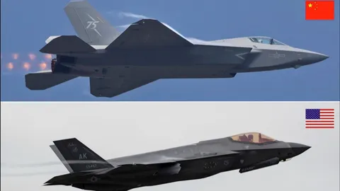 ใครจะอยู่ ใครจะหล่น Shenyang J-35  VS. F35 