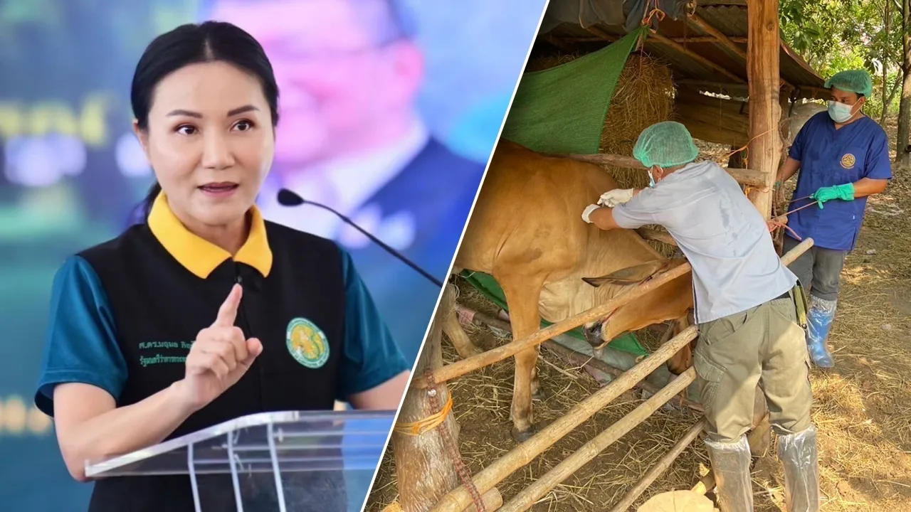 "นฤมล" สั่งเข้มกรมปศุสัตว์ เฝ้าระวัง ควบคุมป้องกันโรคแอนแทรกซ์