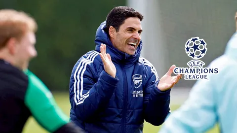 อาร์เตตายิ้มแฉ่ง "อาร์เซนอล" ได้ 2 ข่าวดีล่าสุด ลุ้นแซง "เปแอสเช" เข้าชิง UCL