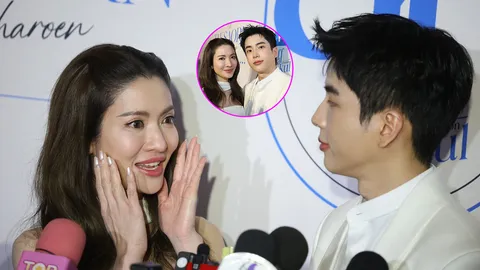 แอฟ หลั่งน้ำตาต่อหน้าสื่อครั้งแรก นนกุล เผยเพราะตื้นตันที่ทุกคนซัพพอร์ตกันตั้งแต่วันแรก