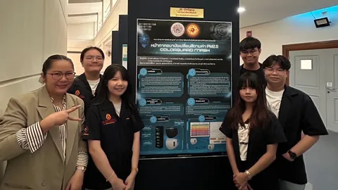 นศ.วิศวกรรมชีวการแพทย์ มจพ. คว้า 2 รางวัล ประกวดไอเดียนวัตกรรม