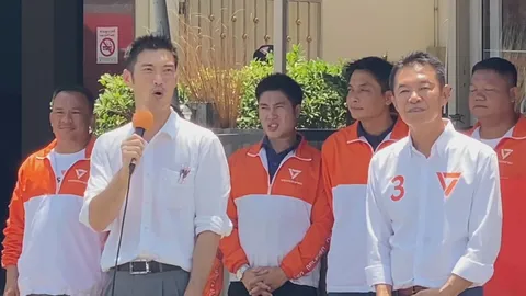 เลือกตั้งเทศบาล 2568 “ธนาธร” ลุยหาเสียงอุดรฯ โค้งสุดท้ายช่วย “คณิศร”