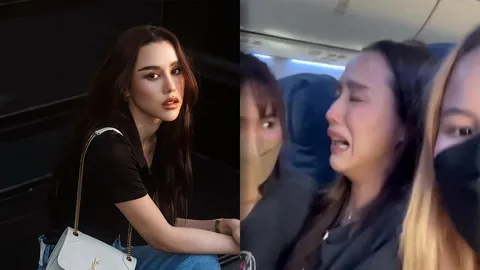 เปิดนาที ลิลลี่ ภัณฑิลา ร้องไห้ขาดสติ หลังเจอเครื่องบินตกหลุมอากาศ (คลิป)