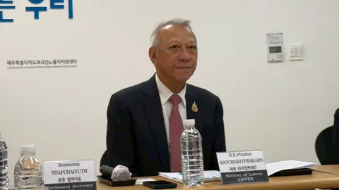 “พิพัฒน์” เยือนเกาะเชจู พบแรงงานไทย แนะเปิดใจเรียนรู้นิสัยนายจ้าง