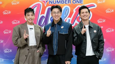 ชิน-ตั้ม-ต้น ยกนิ้ว ชื่นชม คู่แชมป์ TO BE NUMBER ONE IDOL รุ่น 15 ตัวแทนเด็กเก่ง 