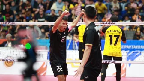 แซงดับเจ้าถิ่น "ตะกร้อคู่ชายไทย" พลิกชนะ "มาเลเซีย" คว้าแชมป์เอเชีย 2025