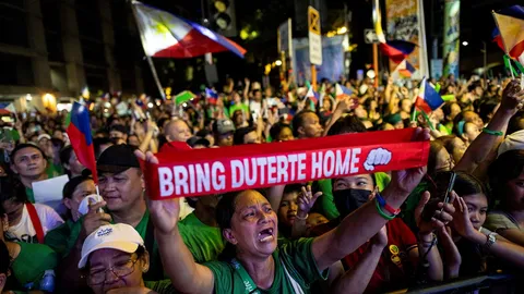 ดูเตร์เตชนะเลือกตั้งนายกเทศมนตรีแม้ตัวอยู่ในคุกที่กรุงเฮก