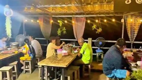 เจ้าของร้านยิ้มออกแล้ว ลูกค้าแห่อุดหนุนหลังถูกหลอกเหมา "หมูกระทะ" แล้วไม่มา