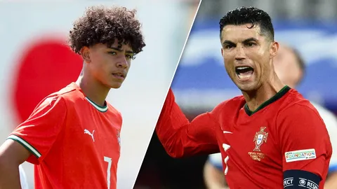 มาแล้ว "โรนัลโด" เคลื่อนไหวถึง "ลูกชาย" หลังประเดิมทีมชาติโปรตุเกส U15 (คลิป)