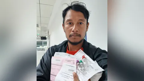 แห่ให้กำลังใจ "บอลพาเที่ยว" เจ้าของเพจดัง ป่วยไวรัสตับอักเสบบีชนิดเรื้อรัง