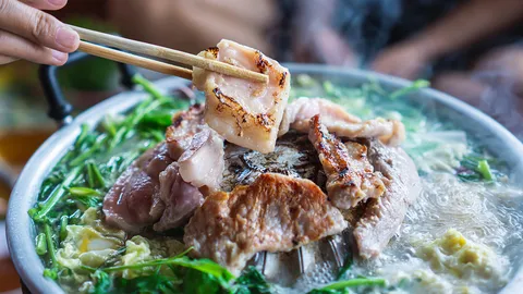 เชื้อก่อโรคกับหมูกระทะ