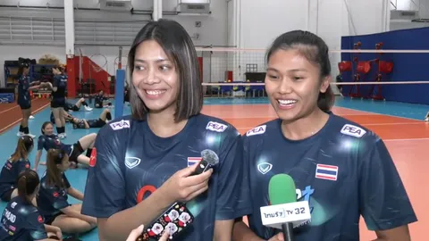 ตรงๆไม่อ้อมค้อม "2 นักตบลูกยางสาวทีมชาติ" เผยเหตุ ยังไร้ลิขสิทธิ์ VNL 2025 ในไทย 