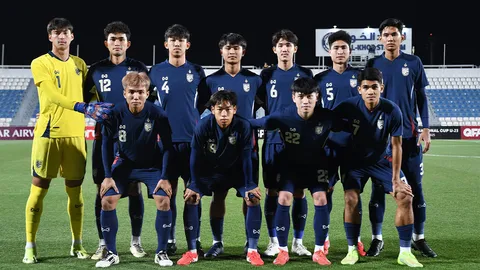 สมาคมฯ ยืนยัน ทีมชาติไทย U23 อุ่น ฮ่องกง-ยูเออี ลับคมแข้งก่อนลุย 3 ทัวร์นาเมนต์ใหญ่