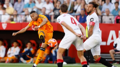 ผลบอล เรอัล มาดริด บุกทุบ เซบีญา 9 คน คว้าชัยศึกลาลีกา นัดรองสุดท้าย