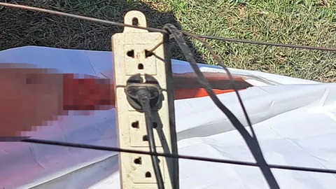 สลดไฟช็อตดับ 2 ศพ ผัวโดนก่อน เมียเข้าช่วย พลาดตายคู่