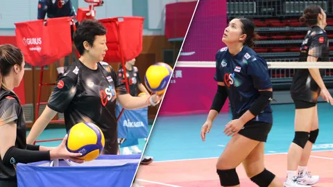 โปรแกรม "VNL 2025" ของ "วอลเลย์บอลหญิงไทย" สัปดาห์ 1 