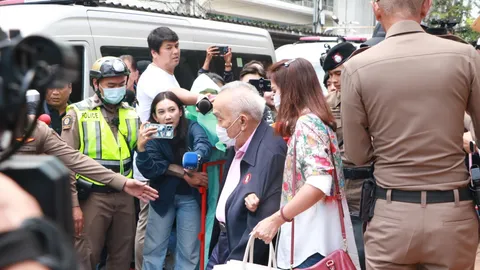 หามผู้ต้องหาคดีตึก สตง. ส่งโรงพยาบาลกลางดึก เครียด ร่างกายซีกซ้ายไม่ทำงาน