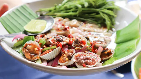 วิบริโอ คอเลอเร่ กับยำหอยแครง