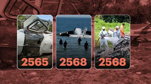 3 ปี เครื่องบินตำรวจตก สูญเสีย 9 นาย