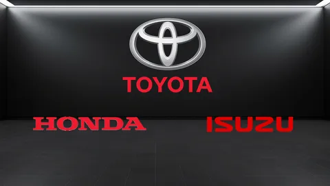โตโยต้า อีซูซุ และฮอนด้า ยังครองแชมป์ส่วนแบ่งการตลาดรถยนต์ในไทย