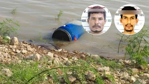 ออกหมายจับ "เกมส์-หม่ำ" มือฆ่า "นายอ้วน" ยัดถัง วงจรปิดชัดนาทีสลับถังยัดศพ