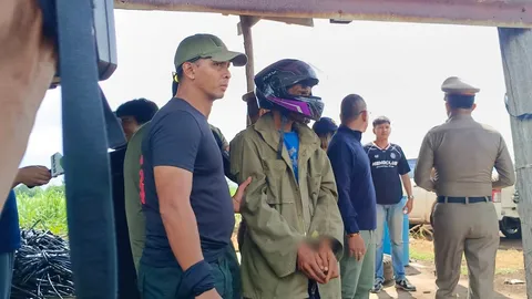 จับแล้ว "เกมส์" ผู้ต้องหาคดีฆ่า "อ้วน" ยัดถัง สารภาพลงมือสังหารเพียงผู้เดียว