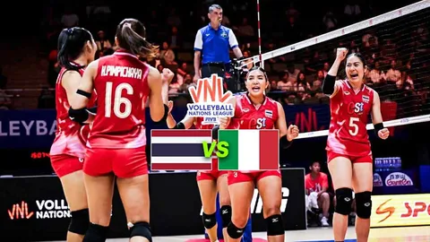ช่องทางถ่ายทอดสด วอลเลย์บอลหญิงทีมชาติไทย VS อิตาลี VNL 2025 สัปดาห์ 2 นัด 2