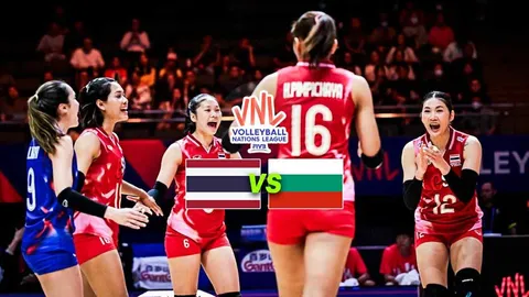 ช่องทางถ่ายทอดสด VNL 2025 วอลเลย์บอลหญิงทีมชาติไทย พบ บัลแกเรีย สัปดาห์ 2 นัด 4