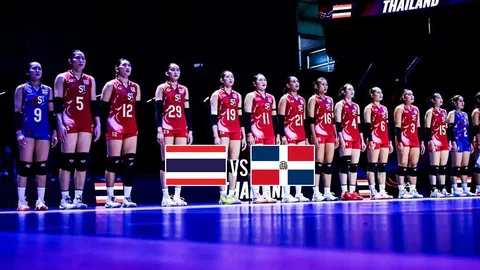  ช่องทางชมสด วอลเลย์บอลหญิงทีมชาติไทย พบ โดมินิกัน VNL 2025 สัปดาห์ 3 นัด 3