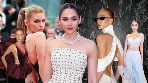 "SIRIVANNAVARI" ยืนหนึ่งบนพรมแดง นำทีมไทยแลนด์บุกเทศกาลเมืองคานส์ 2025