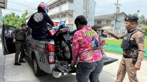 แจกใบสั่งเกือบ 400 ใบ แก๊งนักบิด "ทริปเฮีย" คนจัดทริปเปิดใจ-ขอโทษชาวสัตหีบ