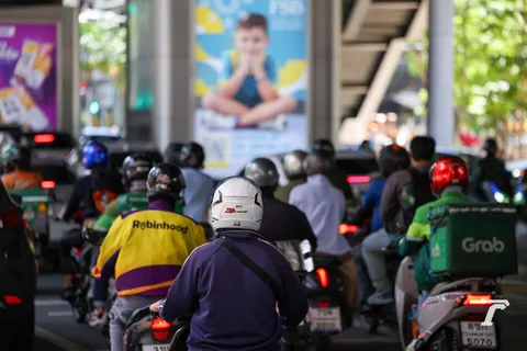 ชาว 2 ล้อยังฝ่าฝืน! เริ่มใช้มาตรการจับปรับ จยย.ไม่สวมหมวกนิรภัย