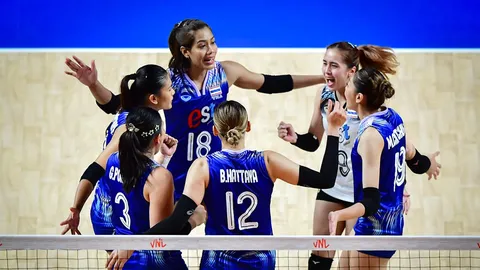คาดการณ์คะแนนอันดับโลก VNL 2025 “ไทย พบ โปแลนด์” มีลุ้นแซงขึ้นที่ 12 โลก