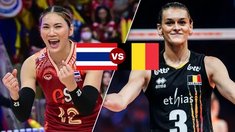เทียบสถิติ “วอลเลย์บอลหญิงไทย-เบลเยียม” ก่อนตบเดือด VNL 2025 ไทยโอกาสชนะกี่เปอร์เซนต์