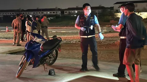 นศ.ช่างยนต์ ปี 3 ถูกคนร้ายขี่รถตามไล่ยิงดับ ริมถนนหทัยราษฎร์