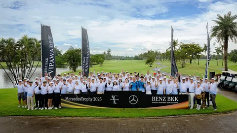 เบนซ์ บีเคเค มอบประสบการณ์สุดพิเศษให้ลูกค้าผ่านกีฬากอล์ฟ