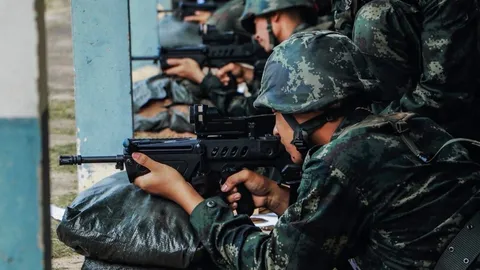 ยิงปืนด้วยลูกกระสุนจริง ครั้งแรกของทหารใหม่ เน้นให้เกิดความชำนาญ