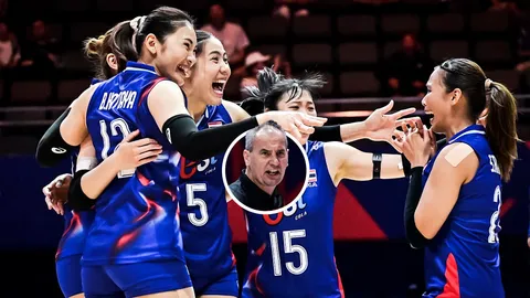 "โค้ชเบลเยียม" ชูหนึ่งสาวไทยฟอร์มโหด เล่นงานแทบตั้งรับไม่ทัน แม้เอาชนะไทยได้ 3-1 เซต