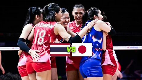 สถิติ 5 นัดหลังสุด "วอลเลย์บอลหญิงทีมชาติไทย" VS "ญี่ปุ่น" ก่อนตบเดือด VNL 2025 สัปดาห์ 2 นัด 1