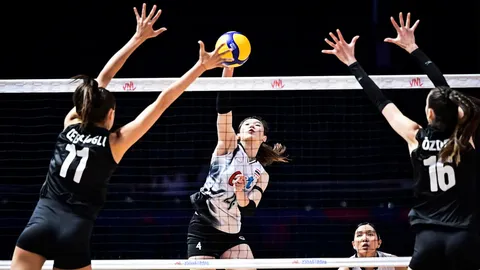 ผลวอลเลย์บอล "วอลเลย์บอลหญิงไทย" พ่าย "ตุรกี" VNL 2025 นัด 3 ยังไร้ชัย