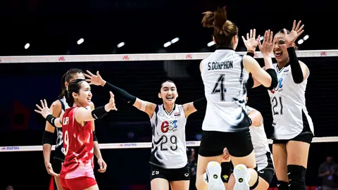 1 คนแบกไม่ไหว เปิด 5 ผู้ทำคะแนนสูงสุด เกม "วอลเลย์บอลหญิงไทย" แพ้ "ตุรกี" VNL 2025