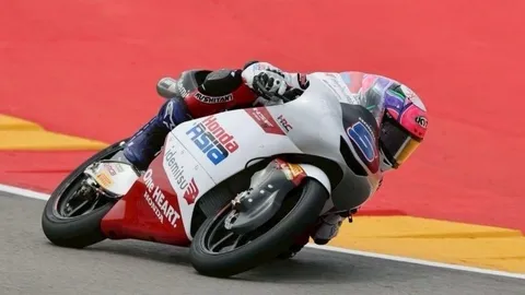 “ธัชกร” กดเวลาต่อรอบ 1.53 วิ คว้ากริดแถว 8 ”โมโตทรี 2025“ ที่แดนกระทิงดุ