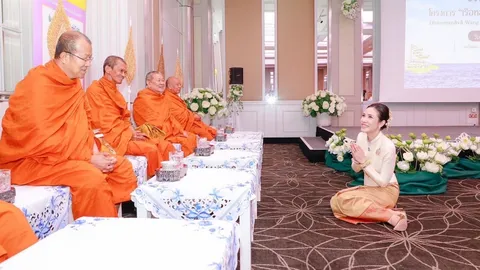 โปรดเกล้าฯ เจ้าคุณพระสินีนาถฯ ผู้แทนพระองค์เปิดโครงการ "เรือหลวงแห่งธรรมสู่การตื่นรู้ ยุโรป"