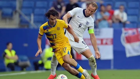 ผลบอล ผลบอลเมื่อคืน อังกฤษ บุกเฉือน อันดอร์รา นำฝูงกลุ่ม คัดบอลโลก 2026