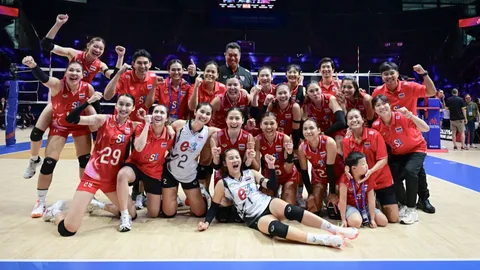 อันดับพุ่ง! อัปเดตตารางคะแนนล่าสุด VNL 2025 หลังวอลเลย์บอลหญิงไทยเก็บชัยนัดแรก