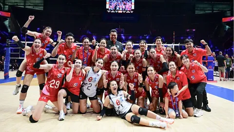 อัปเดตตารางคะแนนล่าสุด VNL 2025 หลังจบสัปดาห์ที่ 1 "วอลเลย์บอลหญิงไทย" อยู่ที่เท่าไหร่