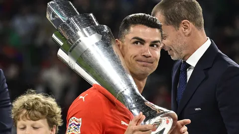 “โรนัลโด” สมหวังแชมป์ “เนชั่นส์ ลีก ” ตอกย้ำเบอร์หนึ่งดาวซัลโวทีมชาติ ทิ้งห่าง "เมสซี"