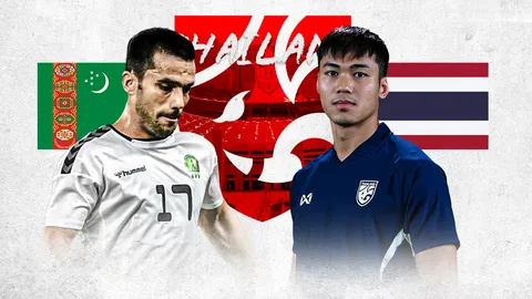 เปิดสถิติเฮดทูเฮด "ทีมชาติไทย" สูสี "เติร์กเมนิสถาน" ก่อนชิงจ่าฝูง คัดเอเชียนคัพ 2027