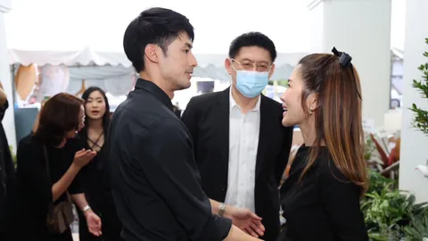 ประมวลภาพงานสวดพระอภิธรรมคุณแม่ของ บอย ปกรณ์ คืนที่ 3 เฟย์ เคียงข้างไม่ห่าง