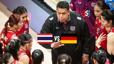 สถิติ 5 นัดหลังสุด "วอลเลย์บอลหญิงทีมชาติไทย" VS "เยอรมนี" ก่อนตบเดือด VNL 2025 สัปดาห์ 3 นัด 2